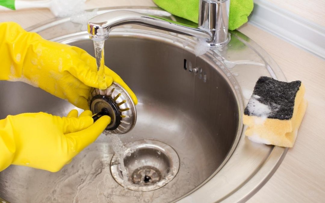 clear slow kitchen sink drain